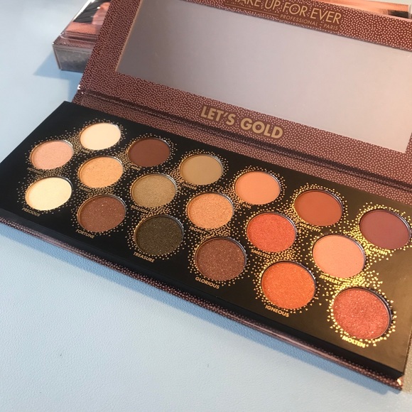 Make Up For Ever Let’s Gold Eyeshadow Palette - Picture 3 of 6